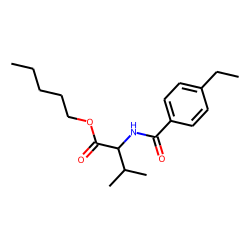 L-Valine, N-(4-ethylbenzoyl)-, pentyl ester