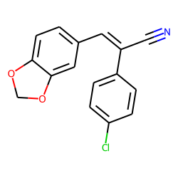 3,4-Dioxymethylenebenzylidene-p-chlorophenylacetonitrile
