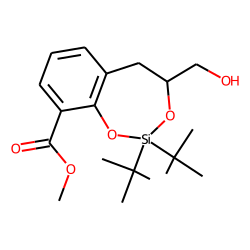 Benzoic acid, 2-hydroxy, 3-(2,3-dioxypropyl), methyl ester, DTBS #2
