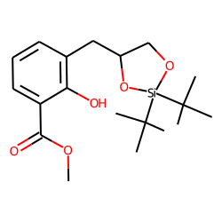 Benzoic acid, 2-hydroxy-3-(2,3-dioxypropyl), methyl ester, DTBS #1