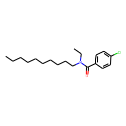 Benzamide, 4-chloro-N-ethyl-N-decyl-
