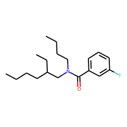 Benzamide, 3-fluoro-N-butyl-N-2-ethylhexyl-
