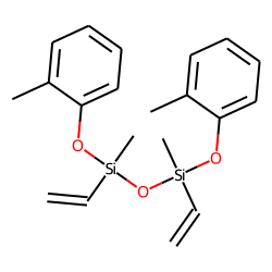 Silane, methylvinyl(2-methylphenoxy)(methylvinyl(2-methylphenoxy)silyloxy)-