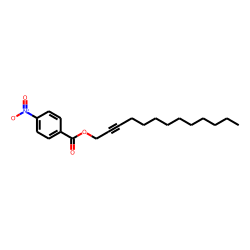 4-Nitrobenzoic acid, tridec-2-ynyl ester