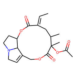 Senecionine, 12-acetyl