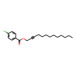 4-Chlorobenzoic acid, tridec-2-ynyl ester