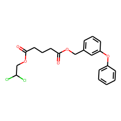 Glutaric acid, 2,2-dichloroethyl 3-phenoxybenzyl ester