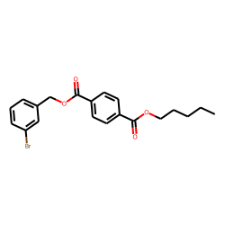 Terephthalic acid, 3-bromobenzyl pentyl ester