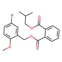 Phthalic acid, 5-bromo-2-methoxybenzyl isobutyl ester