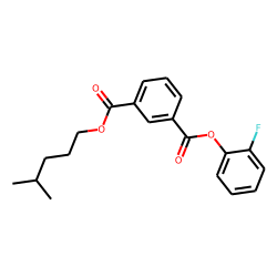 Isophthalic acid, 2-fluorophenyl isohexyl ester