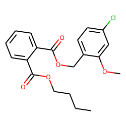 Phthalic acid, butyl 4-chloro-2-methoxybenzyl ester