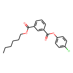 Isophthalic acid, 4-chlorophenyl hexyl ester