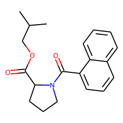 L-Proline, N-(1-naphthoyl)-, isobutyl ester