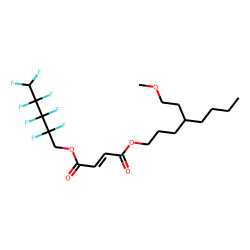 Fumaric acid, 3-(2-methoxyethyl)heptyl 2,2,3,3,4,4,5,5-octafluoropentyl ester