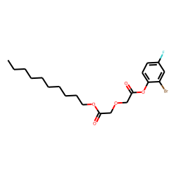 Diglycolic acid, 2-bromo-4-fluorophenyl decyl ester