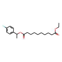 Sebacic acid, ethyl 1-(4-fluorophenyl)ethyl ester