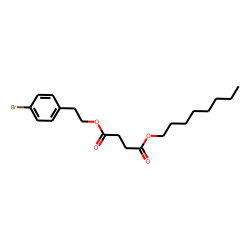 Succinic acid, 4-bromophenethyl octyl ester