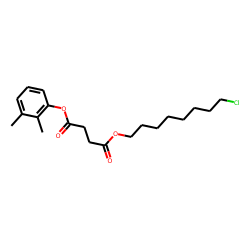 Succinic acid, 8-chlorooctyl 2,3-dimethylphenyl ester