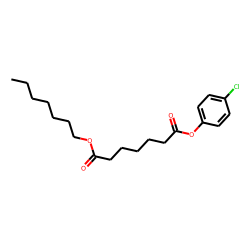 Pimelic acid, 4-chlorophenyl heptyl ester