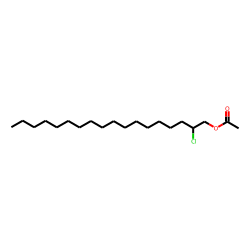 1-Octadecanol, 2-chloro, acetate
