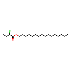 Butanoic acid, 2-chloro, hexadecyl ester