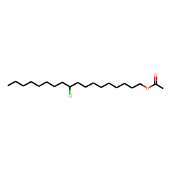 1-Octadecanol, 10-chloro, acetate