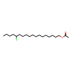 1-Octadecanol, 14-chloro, acetate