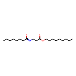 «beta»-Alanine, N-capryloyl-, nonyl ester