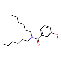 Benzamide, N,N-dihexyl-3-methoxy-