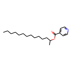 Isonicotinic acid, 2-tetradecyl ester