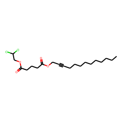 Glutaric acid, tridec-2-yn-1-yl 2,2-dichloroethyl ester