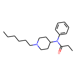 Fentanyl, 4-N-hexyl analogue