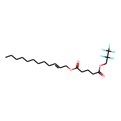 Glutaric acid, dodec-2-en-1-yl 2,2,3,3,3-pentafluoropropyl ester