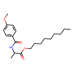 D-Alanine, N-(4-anisoyl)-, nonyl ester