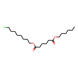 Adipic acid, 8-chloroctyl hexyl ester