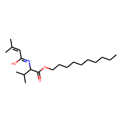 L-Valine, N-(3-methylbut-2-enoyl)-, decyl ester