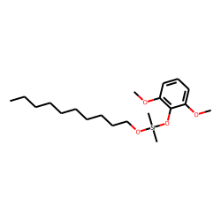 Silane, dimethyl(2,6-dimethoxyphenoxy)decyloxy-