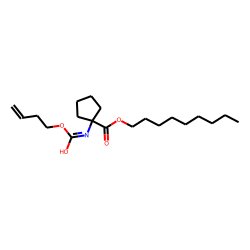 1-Aminocyclopentanecarboxylic acid, N-(but-3-en-1-yloxycarbonyl)-, nonyl ester