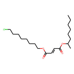 Fumaric acid, 2-octyl 8-chlorooctyl ester