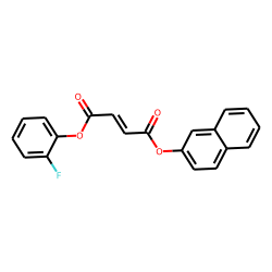 Fumaric acid, naphth-2-yl 2-fluorophenyl ester