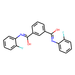 Isophthalic acid, diamide N,N'-di(2-fluorophenyl)-