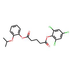Glutaric acid, 2,4,6-trichlorophenyl 2-isopropoxyphenyl ester