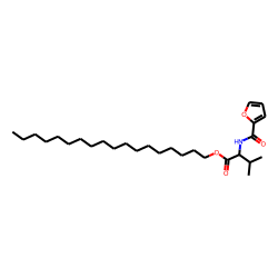 L-Valine, N-(2-furoyl)-, octadecyl ester