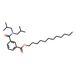 Isophthalic acid, monoamide, N,N-diisobutyl-, dodecyl ester