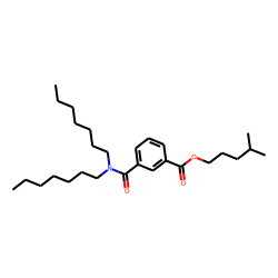 Isophthalic acid, monoamide, N,N-diheptyl-, isohexyl ester