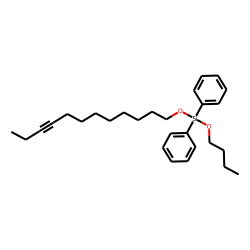 Silane, diphenylbutoxy(dodec-9-yn-1-yloxy)-