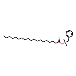 Nonadecanoic acid, benzyldimethylsilyl ester