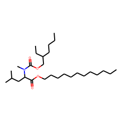 L-Leucine, N-methyl-N-(2-ethylhexyloxycarbonyl)-, dodecyl ester