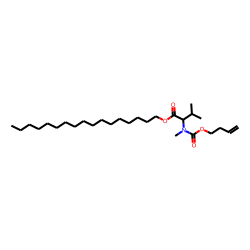 DL-Valine, N-methyl-N-(but-3-en-1-yloxycarbonyl)-, heptadecyl ester