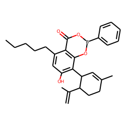 cannabidiolic acid, phenyl-boronate